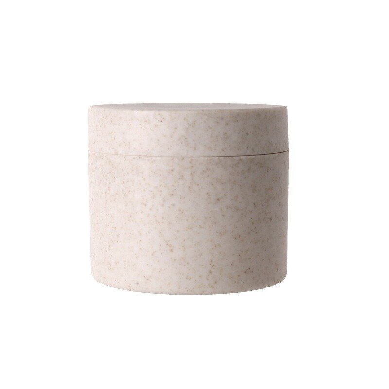 Wheat Straw Bottle Manufacturer - Custom Eco-Friendly Biodegradable 10-250ml Plastic Cosmetic Packaging Container Jar for