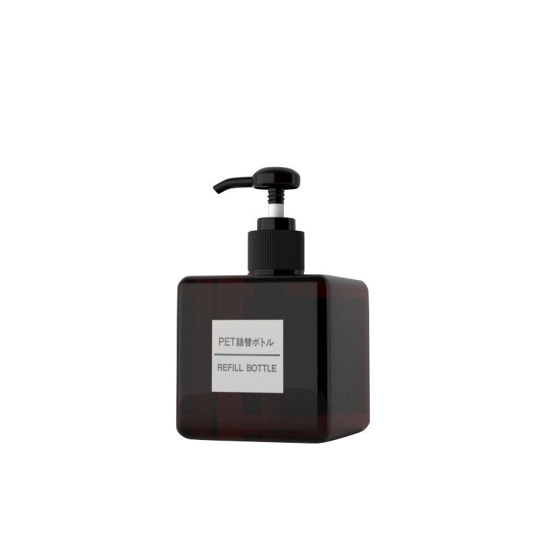 Plastic Bottle Manufacturer - Transparent 250ml Square PET for Skin Care & Shampoo Durable Pressing Sub-package for Face