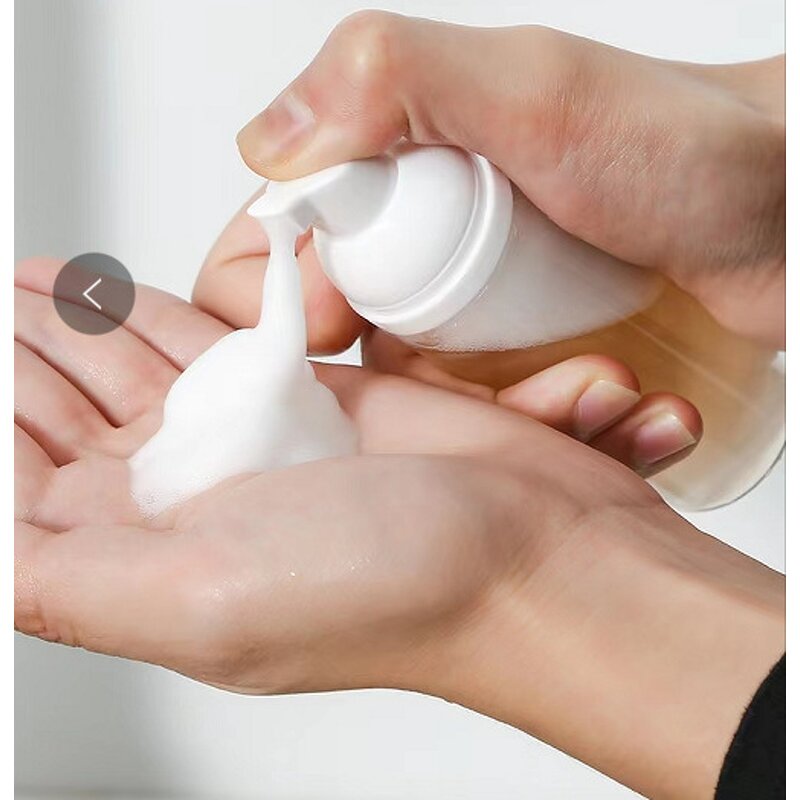 Foam Pump Bottles Manufacturer - Wholesale PET Plastic Facial Cleanser Mousse 30ml 60ml 80ml 40ml Capacity Colorful Screw