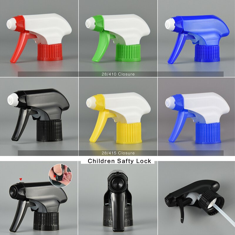 Trigger Sprayer Manufacturer - Factory Direct Price 24 28mm All Plastic Foam 28/410 Head Plastic Spray Bottle Nozzles