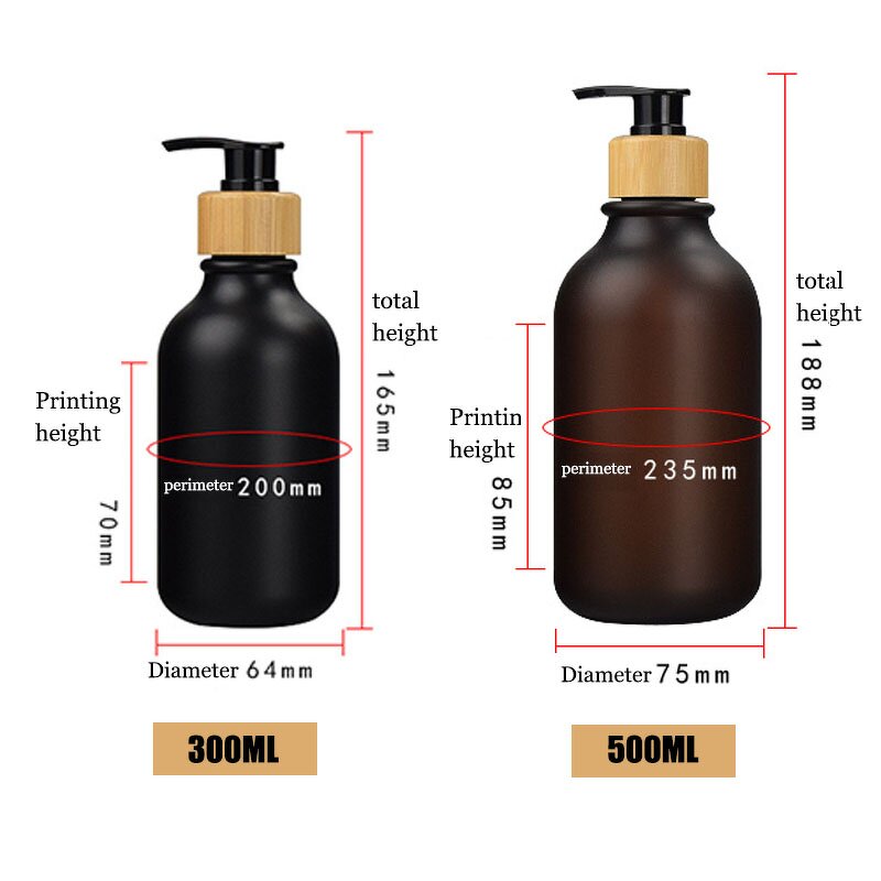Hair Oil Bottle Manufacturer - Wholesale 10oz 16oz Lotion Shower Envases De Shampoo 500ml 300m Lscrub Container 500ml