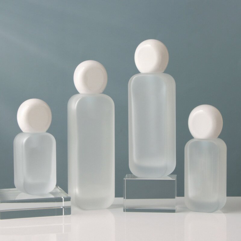 Cream Jar Manufacturer - Hot Sale 30/50/100/120ml 50g Frosted Skin Care Product Cosmetic Package Dispenser Press Pump