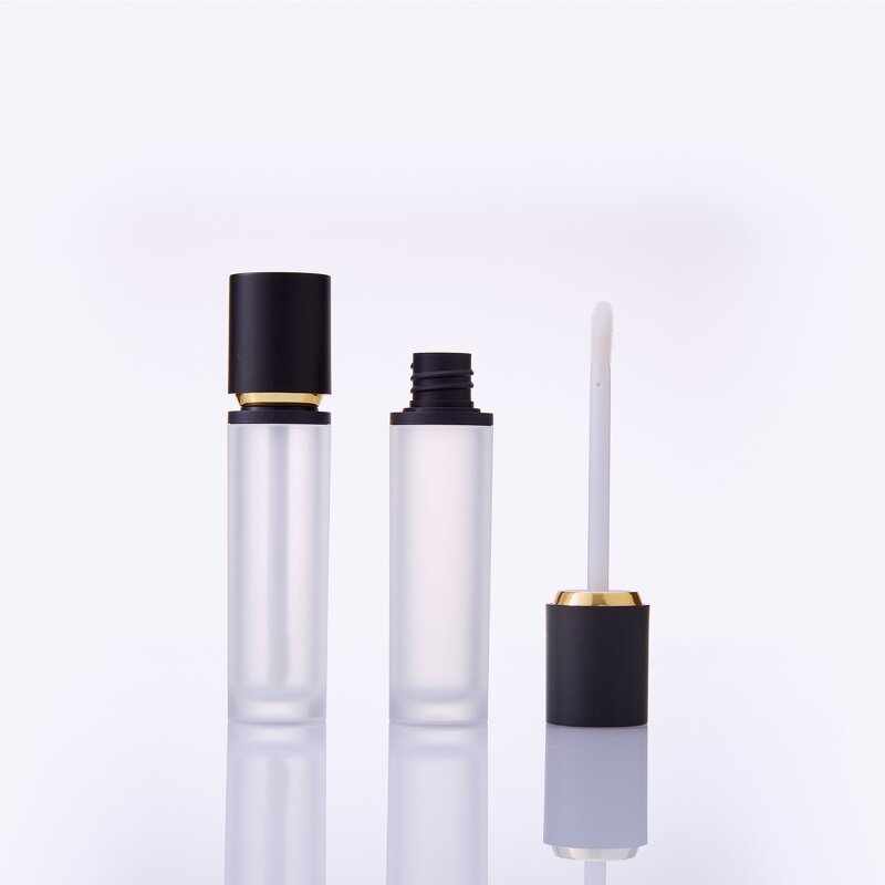 Lip Gloss Tubes Manufacturer - 8ml Round Gradient with Box Packaging Gift Wholesale Empty Plastic Screw Cap Custom Label