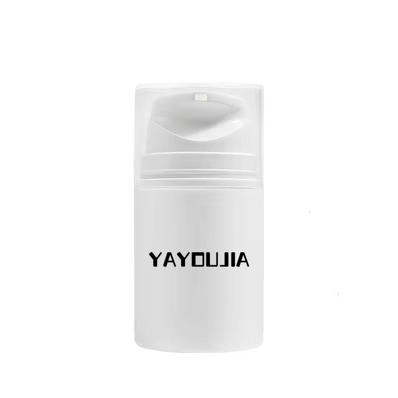 Airless Pump Bottle Manufacturer - Free Sample 30ML-200ML PP White with Screen Printing for Lotion Thickened Face Cream