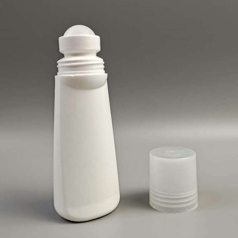Roller Ball Bottles Manufacturer - Manufacturer Wholesale 50ml Round Plastic for Deodorant Antiperspirant PE Rolling Ball