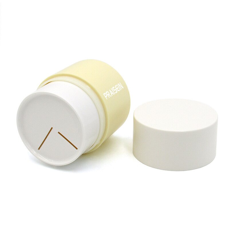 Plastic Container Manufacturer - New Product 50g Empty Twist Skincare PP Jar for Hard Cleaning Balm Rotary Cream 50ml
