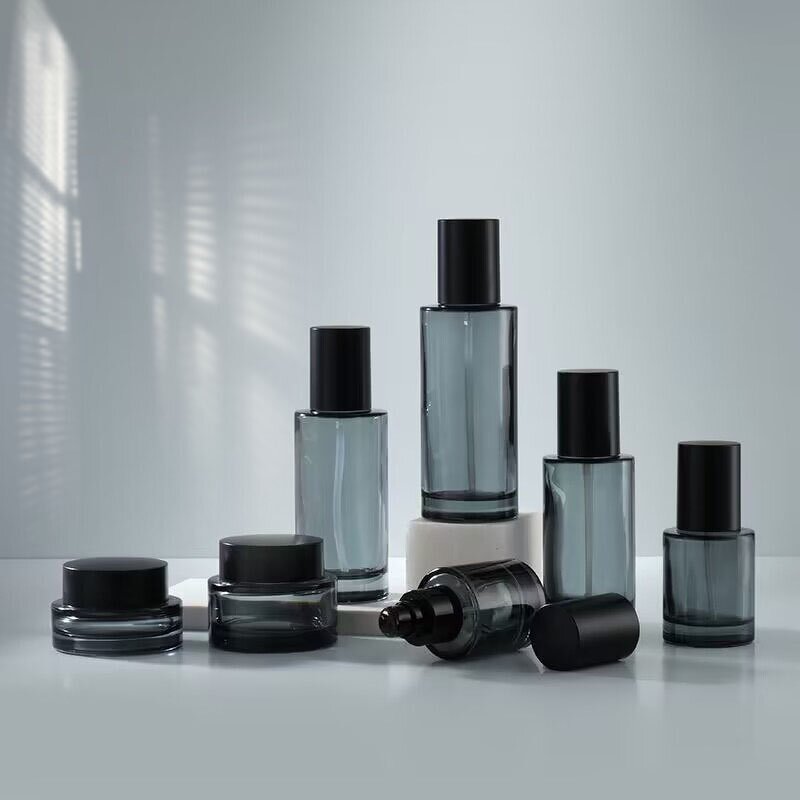 Cosmetics Glass Bottle Manufacturer - New Arrival Luxury 120ml Makeup Empty Face Cream Jar Screw Cap Packaging 50g New