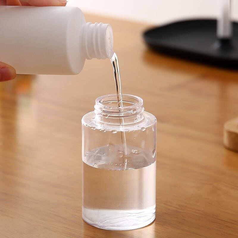 Plastic Bottle Manufacturer - Luxury Empty 100ml 150ml 200ml Toner Empty Push Down Eye Makeup Nail Polish Makeup Remover