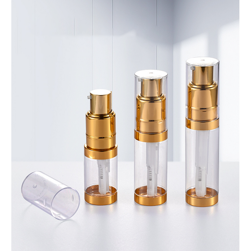 Dry Powder Spray Bottle Manufacturer - Gold and Silver 14ml-60ml for Face Mask and Loose Powder Recyclable PET Plastic
