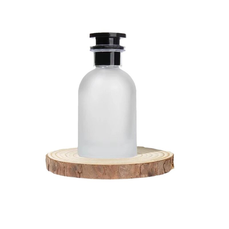 Perfume Bottles Manufacturer - Customizable 30ml 50ml 100ml High Glass Transparent Matte Black Finish Packaging Box for