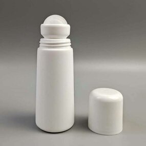 Roller Ball Bottles Manufacturer - Manufacturer Wholesale 50ml Round Plastic for Deodorant Antiperspirant PE Rolling Ball