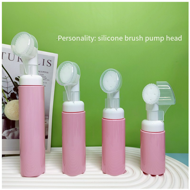 Foam Pump Bottles Manufacturer - Wholesale Pink Pet Plastic 30ml 50ml Eyelash for Facial Cleanser & Shampoo for Skin Care
