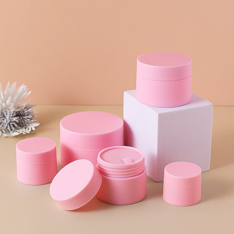 Cosmetic Packing Jar Manufacturer - 3ml 5ml 10ml 15ml 20ml 30ml 50ml 80ml 100ml White Pink Blue Black Empty Face Cream