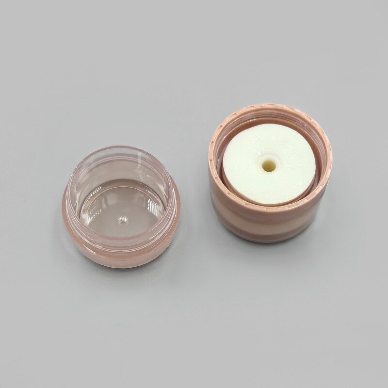 Powder Compact Manufacturer - New Stock 5G Cosmetic Lipstick ABS Fluffy with Standard Exported Packaging