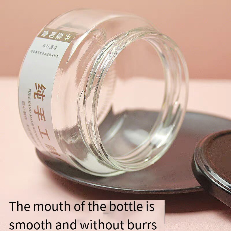 Glass Jar Manufacturer - Wholesales 100ml Food Grade Glass Container with Metal Lid for Baby Food for Jam Jelly Chilli