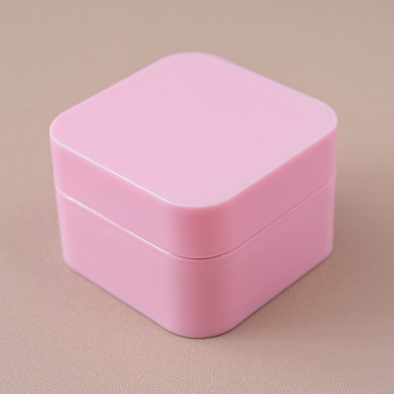 Plastic Jars Manufacturer - Custom Logo Square PP 5g 50g Empty Cosmetic Packaging for Skin Care Body Butter Lotion Scrub
