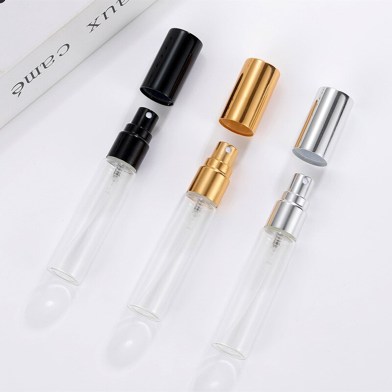 Perfume Bottle Manufacturer - Wholesale 5ml/10ml Round with Screen Printing Screw Cap Box Set for Set Perfume Spray