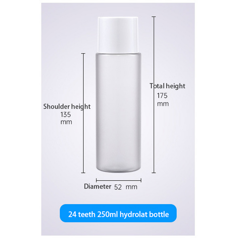 Skincare Set Manufacturer - 100ml 120ml 150ml Classic Pure Dew With Exfoliating Pump Bottle PET Plastic Sub-Bottle for