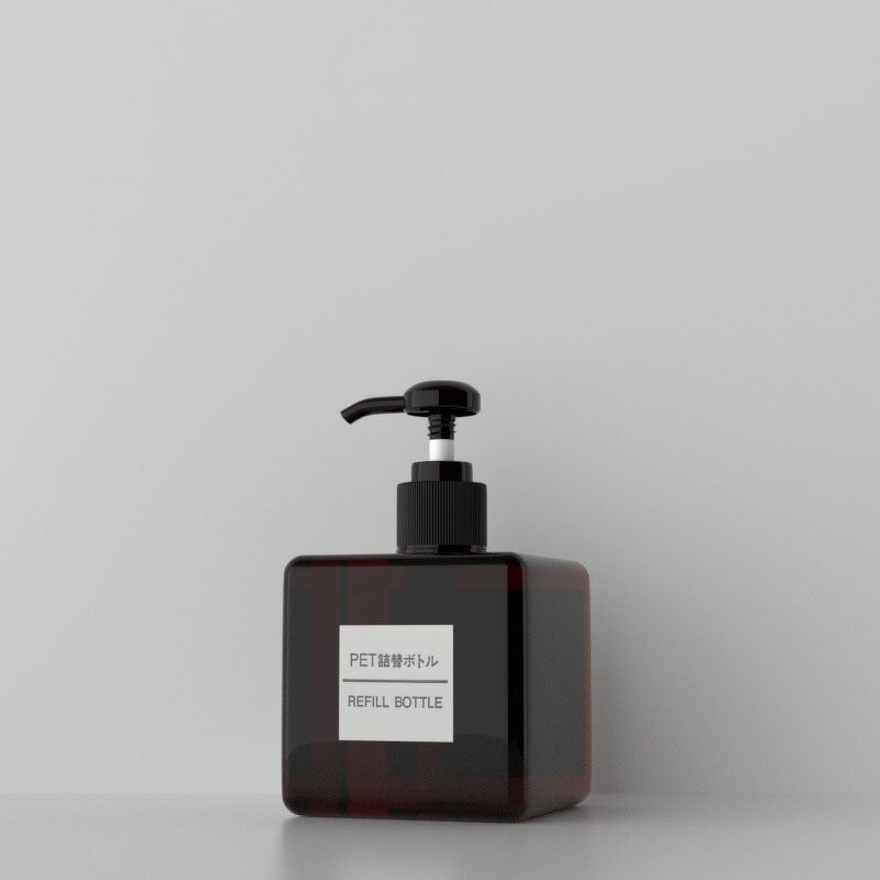 Plastic Bottle Manufacturer - Transparent 250ml Square PET for Skin Care & Shampoo Durable Pressing Sub-package for Face