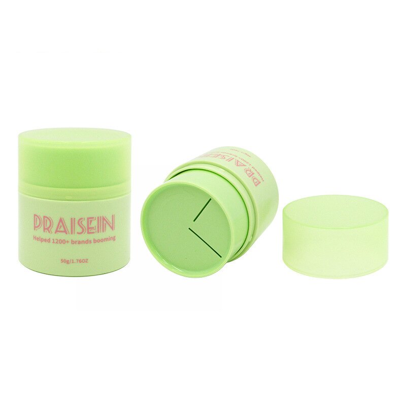 Plastic Container Manufacturer - New Product 50g Empty Twist Skincare PP Jar for Hard Cleaning Balm Rotary Cream 50ml