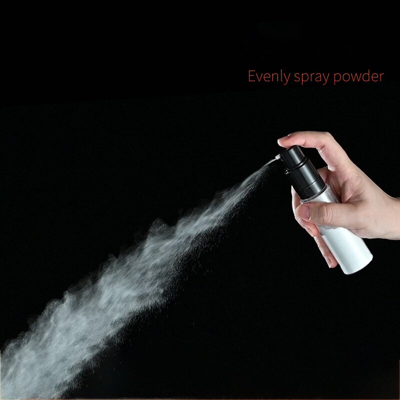 Plastic Spray Bottle Manufacturer - 35ml 50ml 60ml 1oz PET Fine Cake Decorating Dry Powder for Cocoa Powder Shampoo