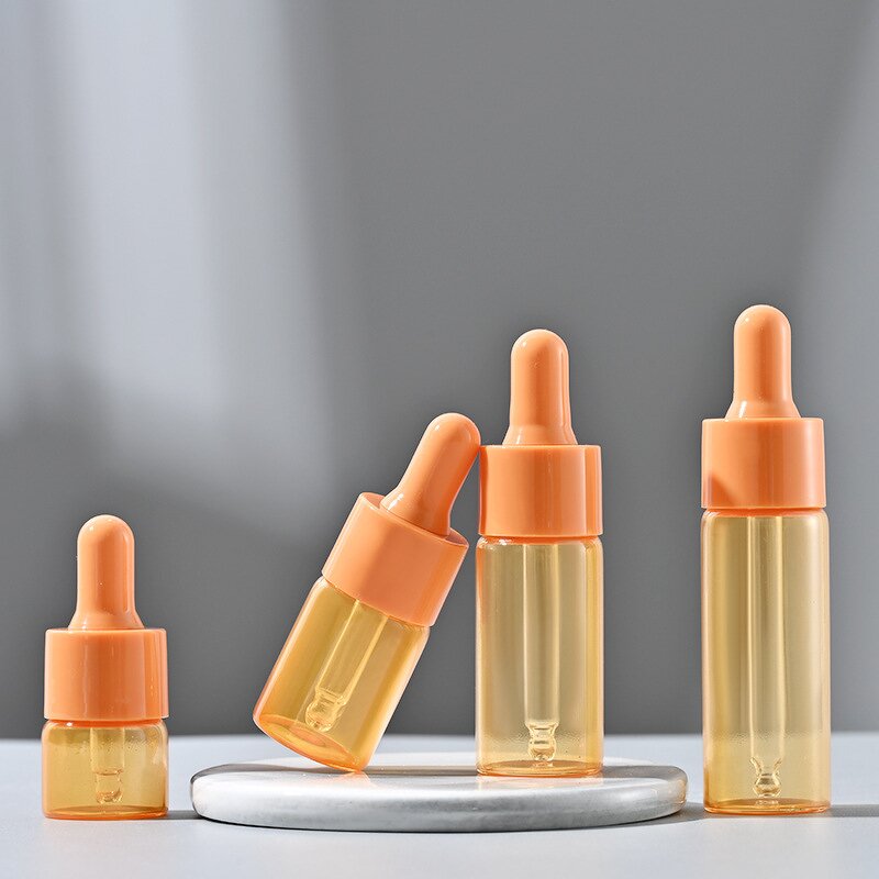 Glass Dropper Bottle Manufacturer - 5ml Round Crystal Nail Glass 5/10/15/20ml Cuticle Oil and Water Empty for Nail Removal