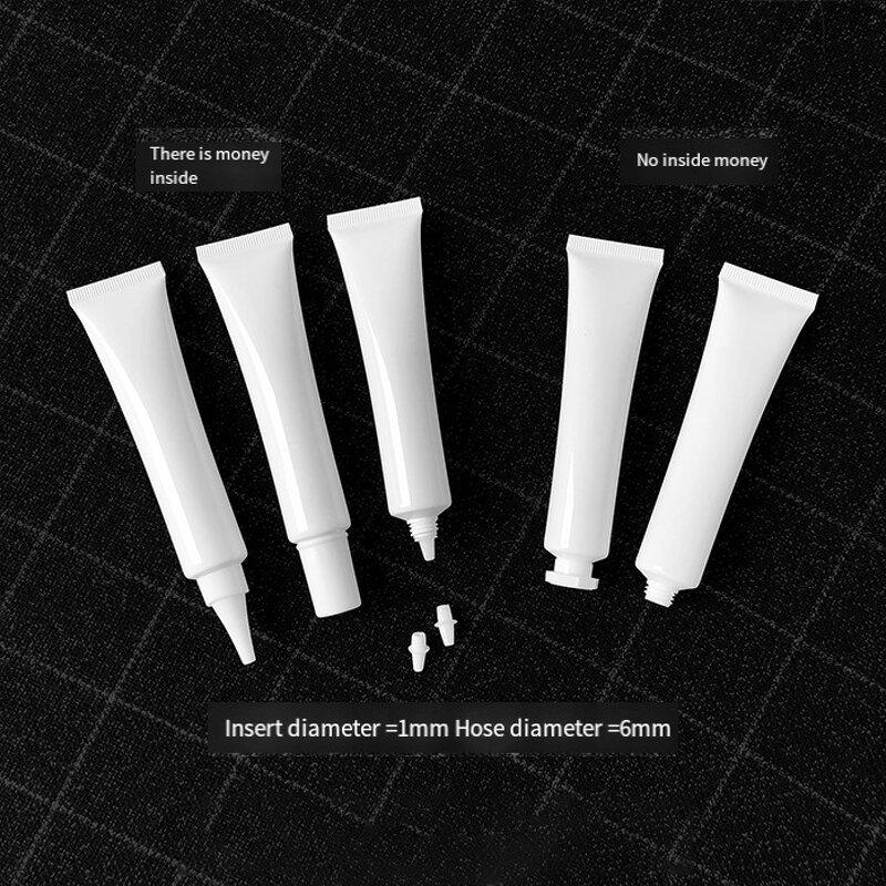 Eye Ointment Tube Manufacturer - White 30ml Squeeze Soft Cosmetic Plastic with Aluminum PBL 30g Tall Thin for Sunscreen and