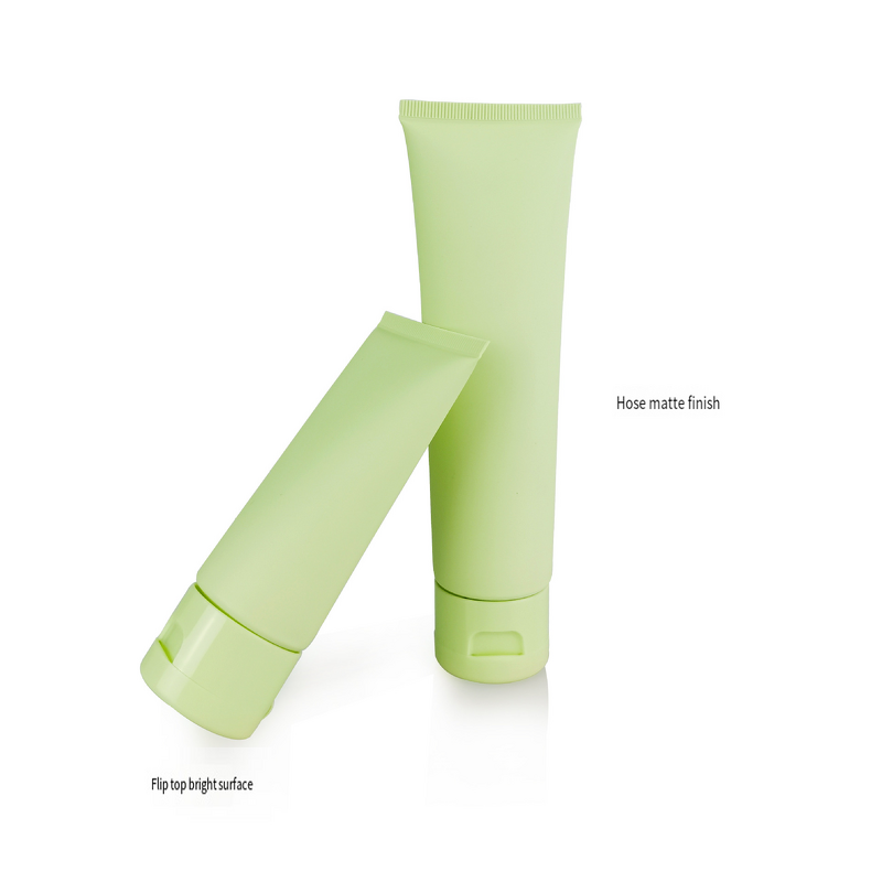 Cosmetic Tubes Manufacturer - Vogue Matte Light Green 50ml/100ml Empty Soft Squeeze Soft Tube for Facial Cleanser Eye