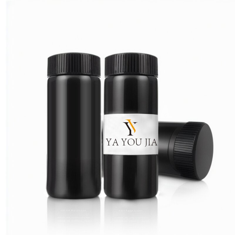 Loose Powder Containers Manufacturer - Customizable 10g Black Mini Empty Cosmetic Plastic Talcum Powder for Shampoo Spray