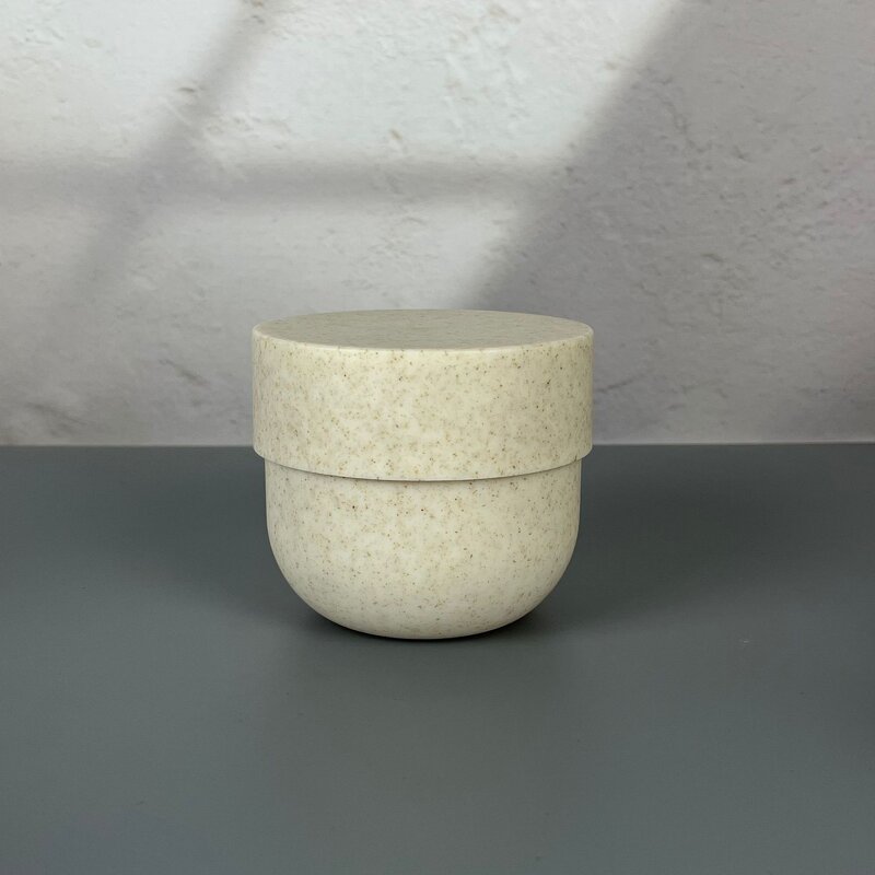 Cosmetic Containers Manufacturer - Popular Eco Friendly Wheat Straw 30g 50g 100g 200g 300g 500g Hair Mask Bowl Face Cream