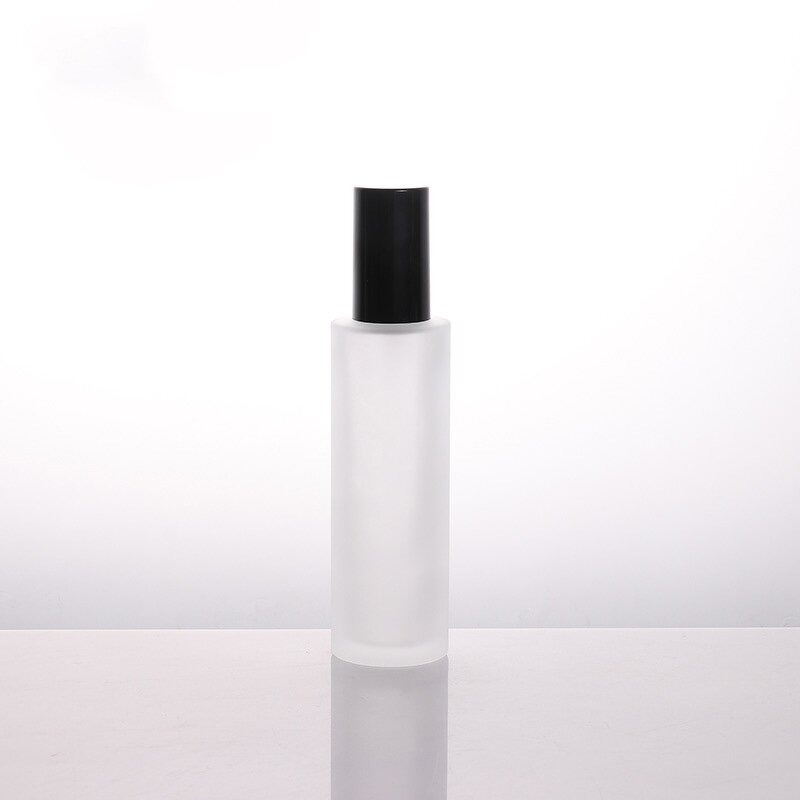 Glass Spray Bottles Manufacturer - Wholesales 20ml-120ml Clear Frosted for Cosmetic Lotion & Eye Drops with Screw Cap
