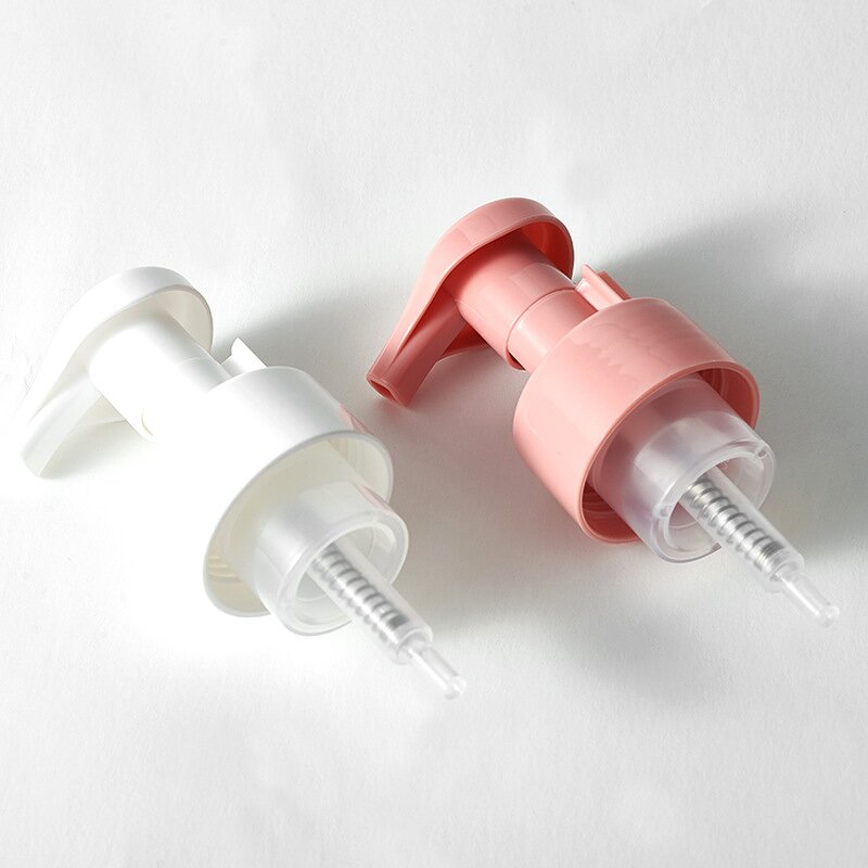 Pump Head Manufacturer - 43 Teeth Custom Any Color Lock Clip Foam Cosmetic Subassembly Pump