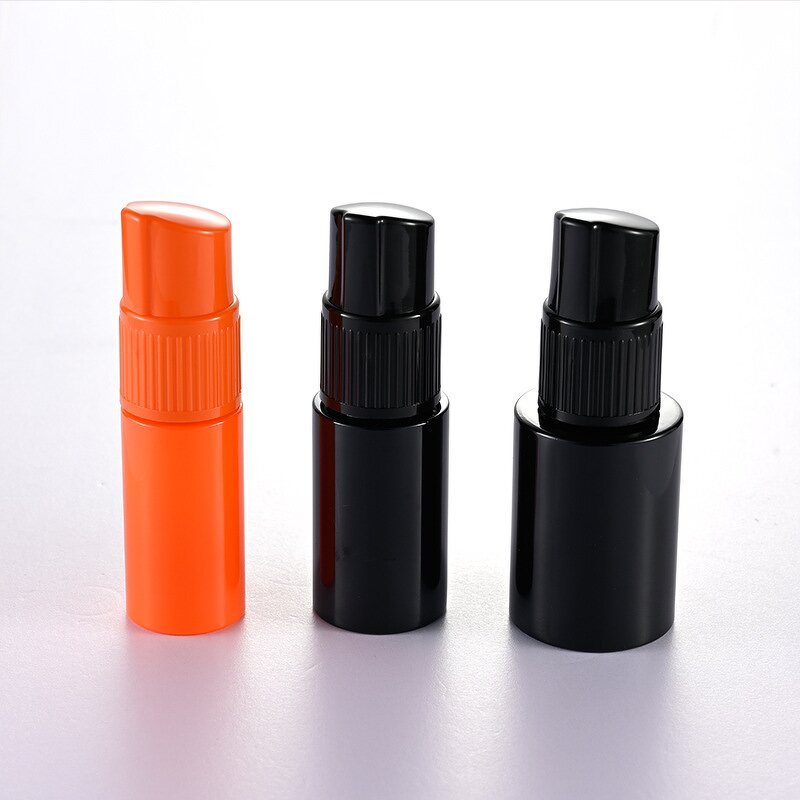 Powder Spray Bottle Manufacturer - High Quality 80ml Transparent Portable Colored Plastic for Shampoo or Loose Powder
