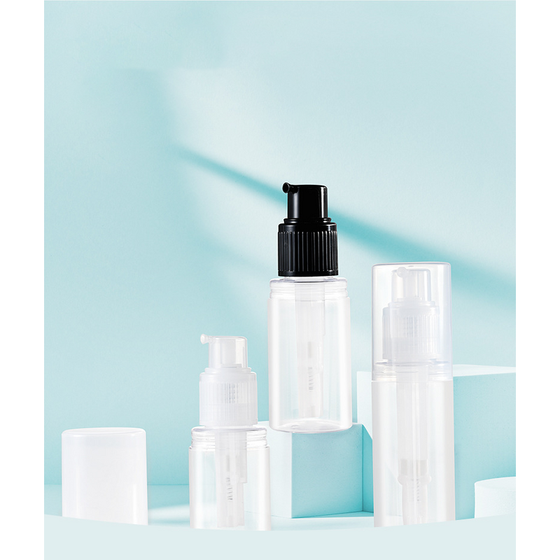 Hair Dry Shampoo Bottle Manufacturer - 30ml Pet Empty Baby Powder Distributor with Powder Spray Pump for Face Masks