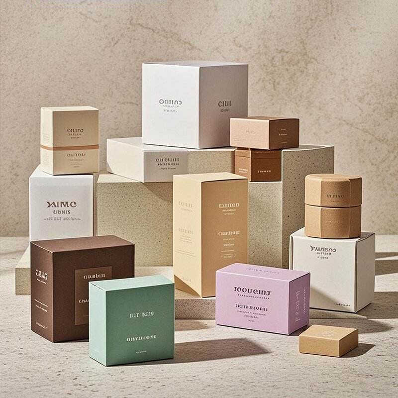 Packaging Box Manufacturer - Special Custom White Cardboard Skin Care Paper Tube Carton for Craft Use with Stamping and