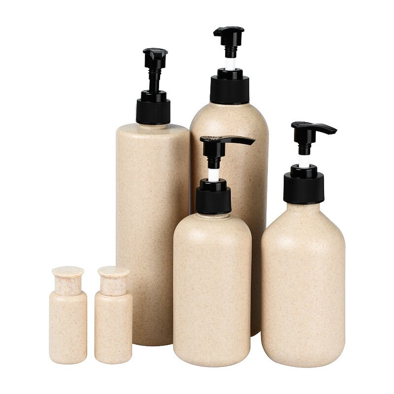 Straw Bottles Manufacturer - Customizable Eco-Friendly Degradable for Shampoo Bath Use for Skin Care Facial Cleanser with