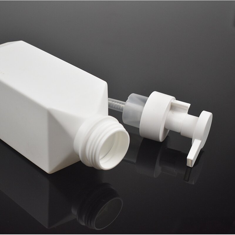 Soap Dispenser Manufacturer - 80ml 500ml 1000ml 400ml 600ml Facial Cleanser Plastic Pump Bottles HDPE Square Foam Pump