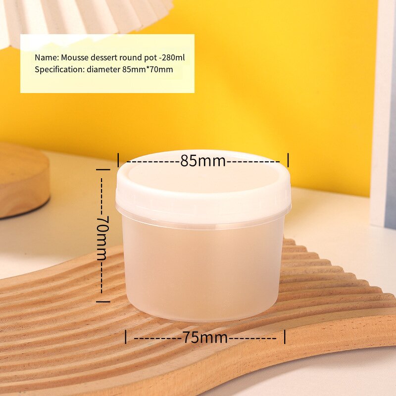 Plastic Food Storage Jars Manufacturer - Reusable Small with Screw Lids Freezer Containers for Ice Cream Canned Food for