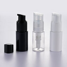 Powder Spray Bottle Manufacturer - High Quality 80ml Transparent Portable Colored Plastic for Shampoo or Loose Powder