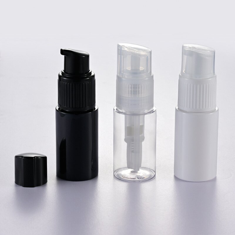 Powder Spray Bottle Manufacturer - High Quality 80ml Transparent Portable Colored Plastic for Shampoo or Loose Powder