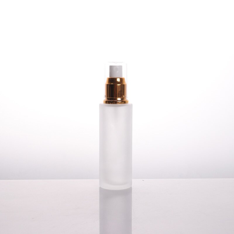Glass Spray Bottles Manufacturer - Wholesales 20ml-120ml Clear Frosted for Cosmetic Lotion & Eye Drops with Screw Cap