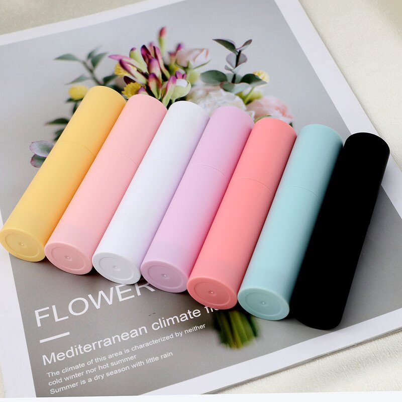 Perfume Bottle Manufacturer - Factory Stock 8ml 10ml Colored Plastic Round Shape Rotating Glass Mouth Refillable Spraying