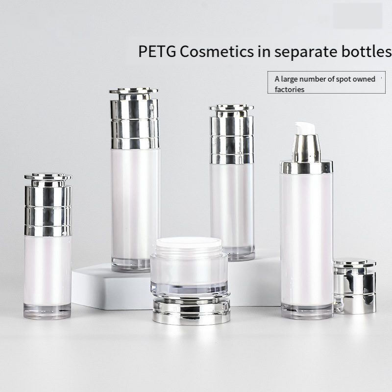 Cosmetic Packaging Manufacturer - Custom High-End 1oz 2oz 3oz PETG Container Acrylic Gas Bottle for Skin Care Lotion