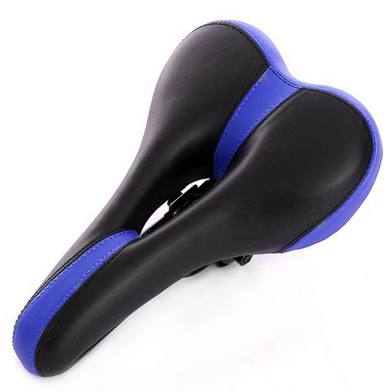 Bicycle Seat Cushion Manufacturer - Mountain Hollow High-Elastic Leather Soft Medium Hole Breathable Colorful Design