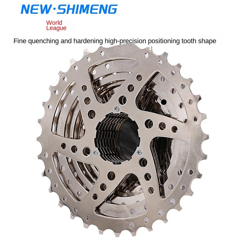Road Bike Flywheel Manufacturer - SHIMENG 10-Speed 8/9/10 Speed Cassette 25/28/32T for Mountain Bike