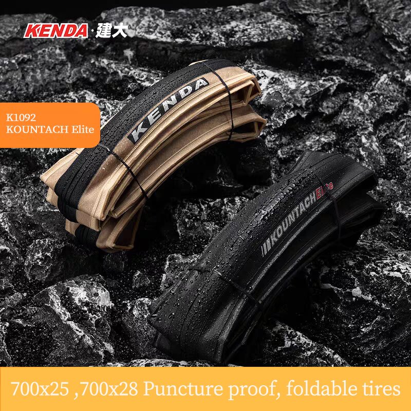Road Bike Tires Manufacturer - KENDA Folding KOUNTACH Elite 700C 700X25 700X28 K1092 Cycling