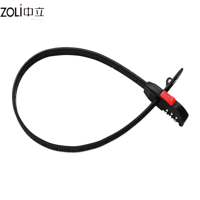 Scooter Helmet Lock Manufacturer - ABS+Stainless Steel Bike Motorcycle 3-digit Password MULTI-PURPOSE Bicycle Accessories