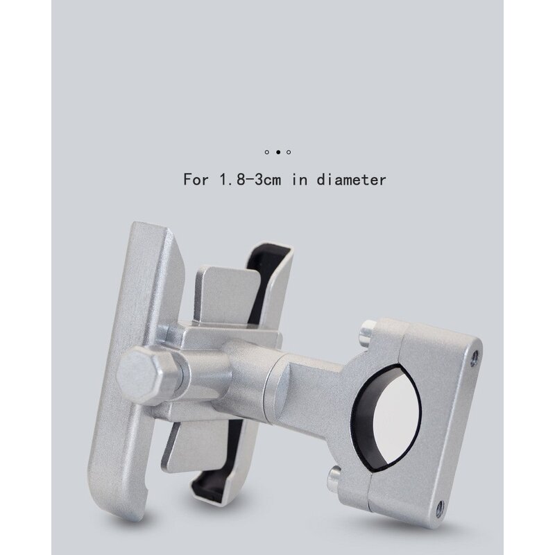 Phone Holder Manufacturer - Motorcycle Aluminum Mirror Handlebar Mobile Stand for Bike Electric Bicycles Scooters