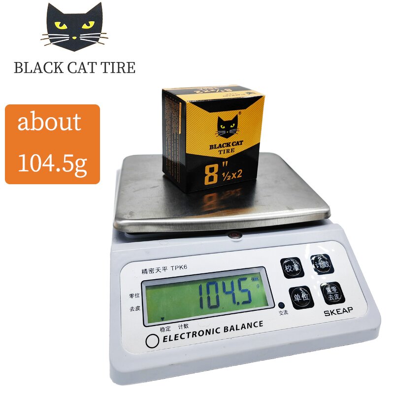 Scooter Inner Tube Manufacturer - Full Size Black Cat 8 Inch 8.5 Inch 10 Inch for Scooter and Motorcycle