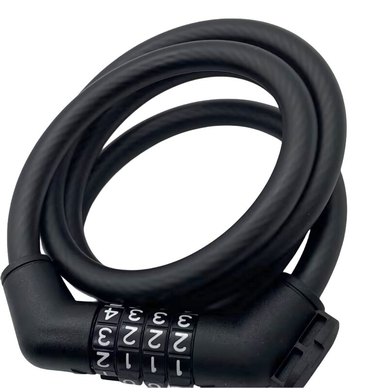 Bicycle Lock Manufacturer - Theft 4 Digital Code Combination Steel Cable for Mountain Bike Road Bike